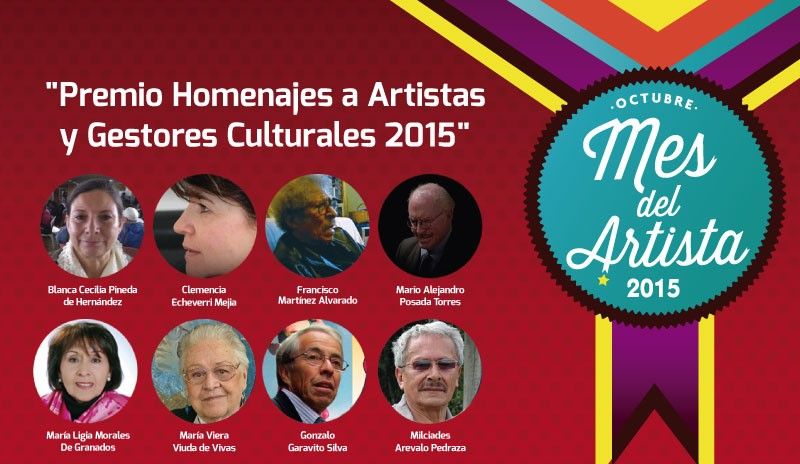 Premio Homenaje a Artistas y Gestores 2015